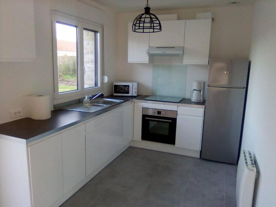 Gite 3 Chambres Neuf Proche Plage Oye-Plage Luaran gambar
